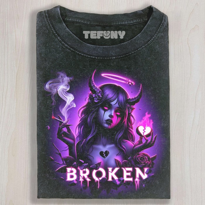 DEMON BROKEN UNISEX TEE