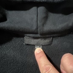 Black Scale Hoodie Men L Full Zip Gray Modern Fit BLVCK SCVLE White Star Jacket