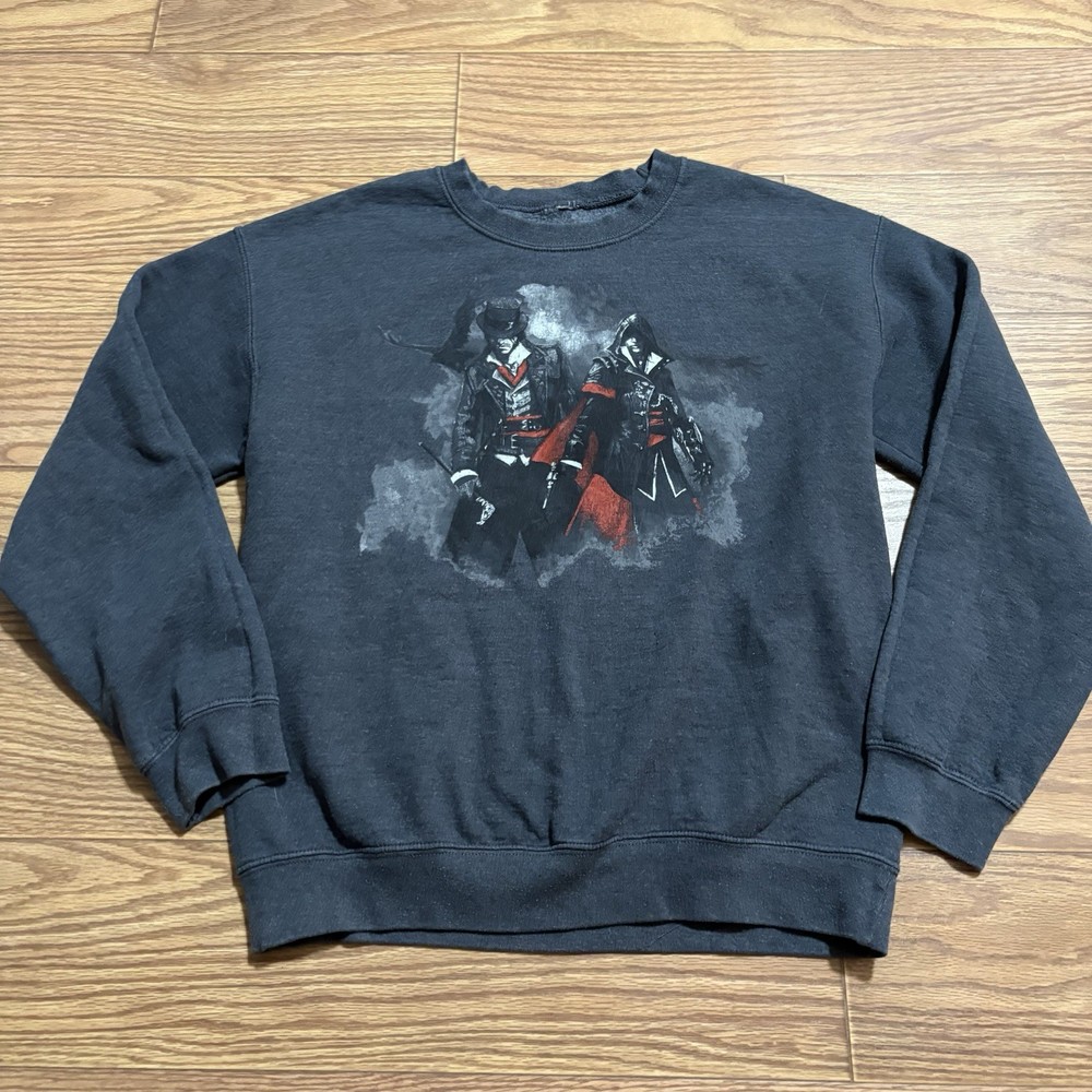 Assassins Creed Mens Sweatshirt Crewneck Lvl Up Loot Crate Exclusive Size M