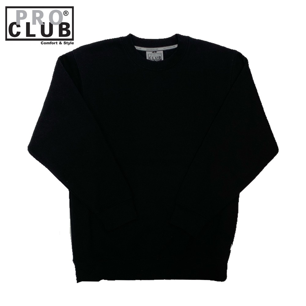 Pro Club Men’s Heavyweight 13oz Crew Neck Fleece Sweatshirt