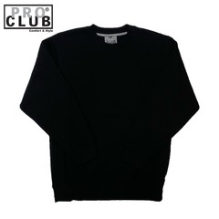 Pro Club Men’s Heavyweight 13oz Crew Neck Fleece Sweatshirt