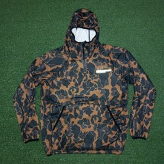Back Down South Waffle Grid Hoodie CAMO Pullover Hooded Fleece Mens Medium