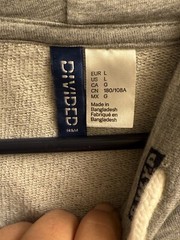 H&M Divided Men’s S.W.Y.P. Large Regular Fit Sweatshirt Hoodie Pullover EUC