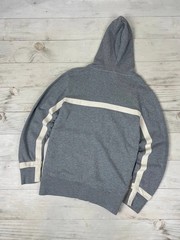 Vivienne Westwood Zip Up Hoodie Logo Orb Men Sz L gray