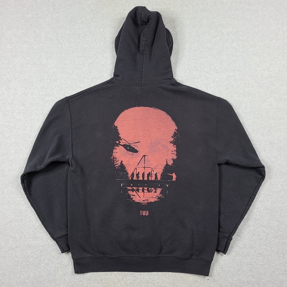 The Walking Dead AMC Hoodie Sweatshirt Sz M 2020 Rick Grimes Walker Horror TV