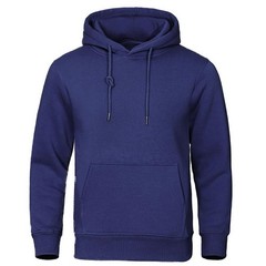 Autumn Winter Men Fleece Warm Mens Sweatshirt Casual Solid Color Streetwear Pull