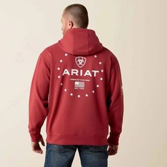 ARIAT Men’s Sponsor Patriot Hoodie | NWT