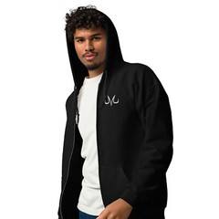 Majin Buu Vegeta Embroidered Anime Unisex heavy blend zip hoodie DBZ ANIME SHIRT