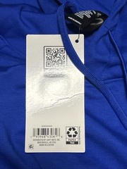 Member’s Mark Men’s Kangaroo Pocket Drawstring Luxe Hoodie Blue – S