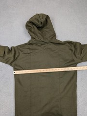 Juana World Hoodie Mens Small Green Walking Blunt Graphic Pullover Marijuana New