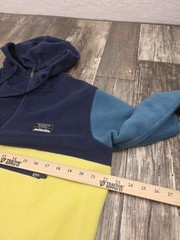 Massive Outdoor Hoodie Mens Small Colorful Pullover Blue Yellow