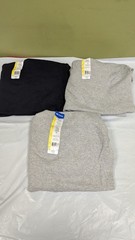 GILDAN Unisex Heavy Blend Sweatshirt Crew Neck Plain Pullover Top 3-Pack Large