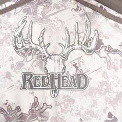 RedHead Mens Hoodie White Deer Skull White Gray Camo Long Sleeve Large