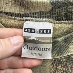 Vintage Jerzees Sweatshirt Adult Medium Crewneck Realtree Camo Made In USA 90s