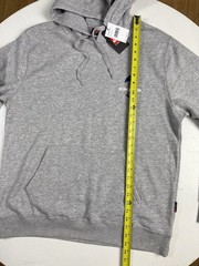 Quiksilver Men Size Large Pullover Hoodie Sweatshirt Light Heather Gray New L