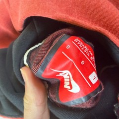 Nike Tech Fleece Full Zip Hoodie Mens Large Red Coral Chevron Windrunner Jacket