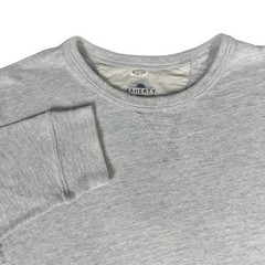 Faherty Organic Cotton Sweatshirt Crewneck Mens XL Gray Long Sleeve Basic Knit