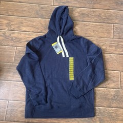 New with Tags Member’s Mark Newport Hoodie, Navy, Medium, Cotton/Polyester Blend
