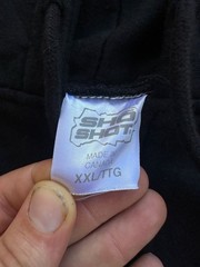 Sho Shot Athletic Streetwear zip up hoodie