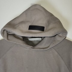 Essentials Fear of God Men’s Desert Taupe Fleece Pullover Hoodie Logo XXS