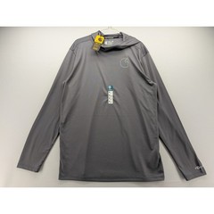 NWT Carhartt Men’s Force Sun Defender Relaxed Logo Hoodie in Grey size Medium