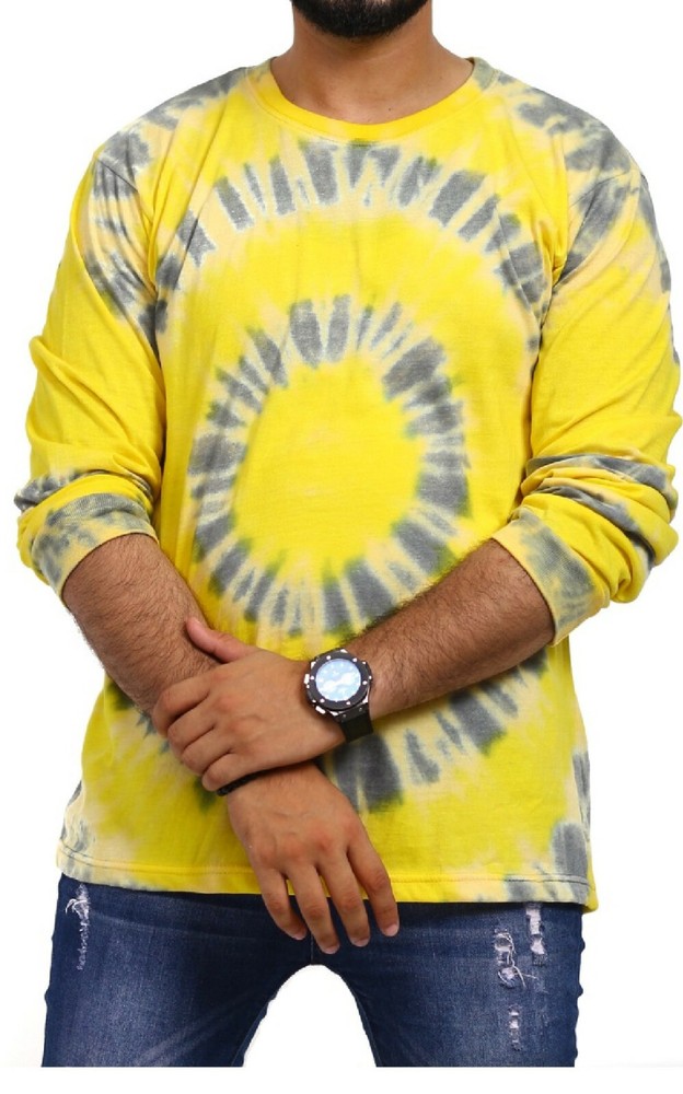 Mens T Shirts – Long sleeve – Tie Dye
