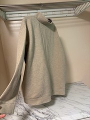 Polo Ralph Lauren Oatmeal Beige Piqué Quarter Zip Pullover Sweatshirt – Mens 3XB