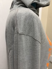 Kastlfel Hoodie Lightweight Sustainable Organic Cotton Gray California Small NWT