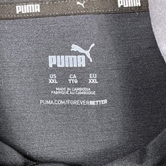 Puma Performance Hooded Long Sleeve Shirt Black Men’s XXL Lightweight Activewear