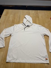 Hurley Men’s Hoodie XXL Off White In Color