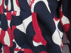 STALL & DEAN 🔥 MEDIUM==RED, WHITE NAVY BLUE / P LOGO / FULL ZIP / HOODIE JACKET