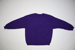 Gildan Heavy Blend Blank Long Sleeve Pullover Sweatshirt Purple 6 Pack Adult XL