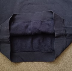 Nike Hoodie Mens XXL Blue Big Center Swoosh Spellout Pull Over Long Sleeve