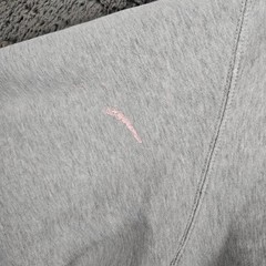Triple Five Soul Gray Hoodie Pullover Spell Out Logo Casual Size L