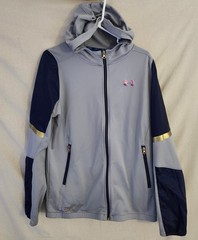 Under Armour Steph Curry SC Athletics Full Zip Hoodie Jacket Gray Navy Men’s M
