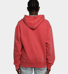 MNML Open Neck Hoodie Vintage Red Sizes XS, S, M, L, XL & XXL NEW Men Sweatshirt