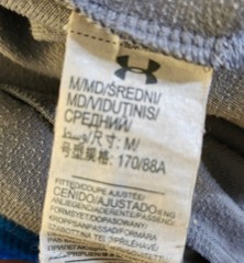 Under Armour Steph Curry SC Athletics Full Zip Hoodie Jacket Gray Navy Men’s M
