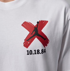 *NEW* Men NIKE AIR JORDAN Brooklyn “Banned” T-Shirts WHITE (IR2121 100) 👍