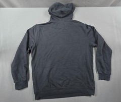 Peanuts Walking Abbey Road Hybrid Hoodie Mens Medium Black White Fleece Lined