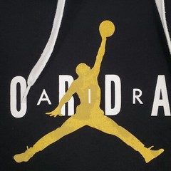 NIKE x JORDAN Size Small Mens Performance Cotton Blend Hoodie Jumpman Sweatshirt