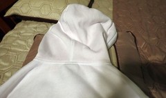 Assassin’s Creed III Zip Up White and Red Hoodie Jacket Men’s Small