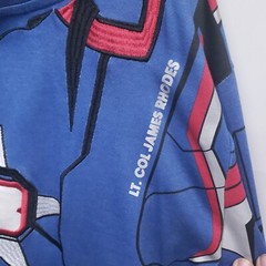 Iron Man 3 Patriot (Marvel Comics) Mens Zip Up Full Face Hoodie Sweatshirt Sz 2X