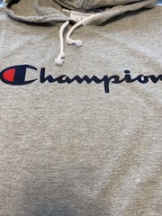 Champion Mens Jersey Pullover Hoodie Oxford Gray Size Medium NWT
