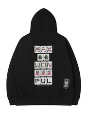 Niepce Majhong Graphic Hoodie Streetwear Sweatshirt for Men