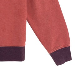 Patagonia Hoodie Mens S Organic Cotton Zip Up Two Tone Rust Plum Pullover Logo