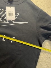 Nike Swoosh Golf Club Fleece Crewneck Mens Sweatshirt Black Size S New