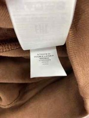 Gap YZY New w/tags authentic youth double layer hoodie sweatshirt brown small