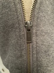 L.L.Bean Full Zip Sherpa-Lined Hooded Hoodie w/ Pockets Gray Men’s XXL-Tall