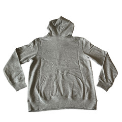 The North Face Pullover Hoodie Mens Size L Gray Long Sleeve Stretch Drawstring