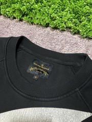Vivienne Westwood Anglomania Chaos Big Logo Print Black Sweatshirt Y2K Size M